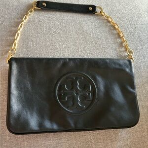 Tory Burch Black Clutch/Shoulder Bag